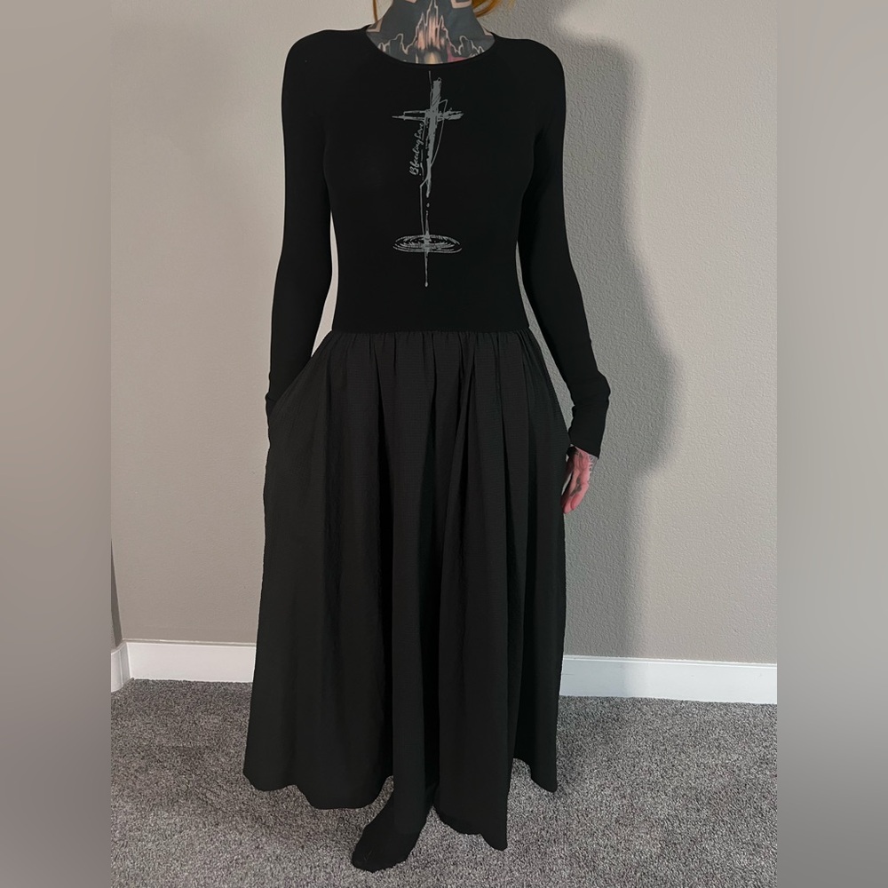Open Back maxi dress